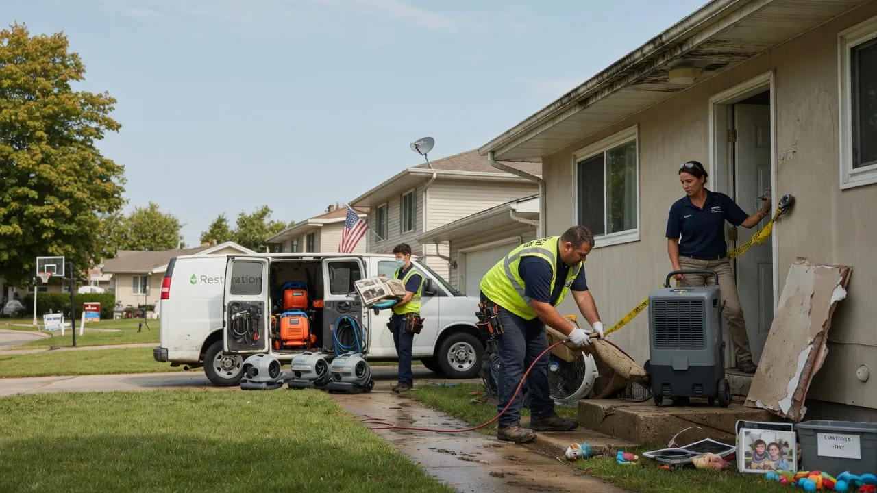 Water Damage Restoration in Portland, OH near me